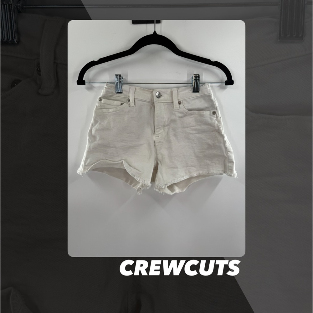 GUC Crewcuts Vintage Finish White Jean Shorts